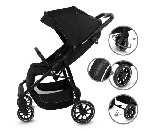 Kidwell ENZO Black stroller