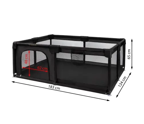 FANKO Black playpen 120x180