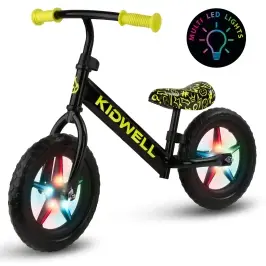 Kidwell REBEL LED Neon Yellow balance bike