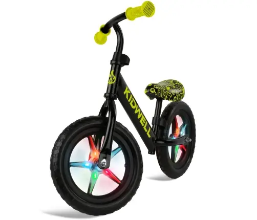 REBEL LED Neon Yellow balance bike