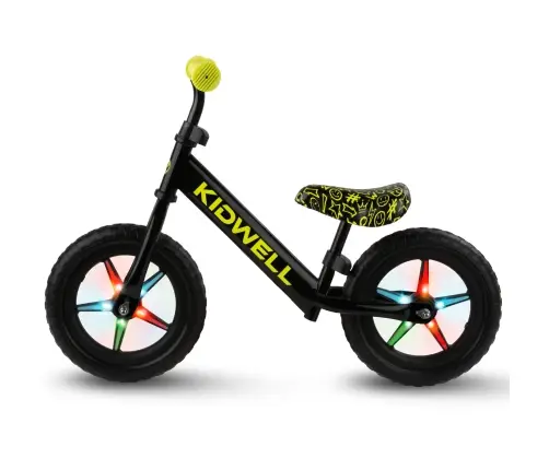 REBEL LED Neon Yellow balance bike