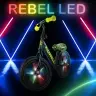 REBEL LED Neon Yellow balance bike