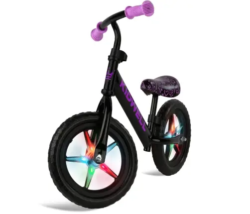 REBEL LED Neon Pink balance bike