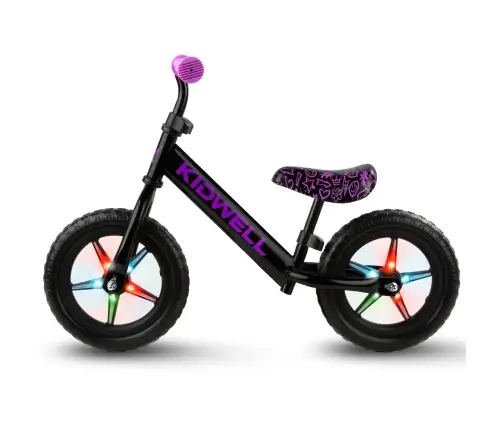 REBEL LED Neon Pink balance bike