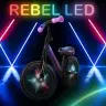 REBEL LED Neon Pink balance bike