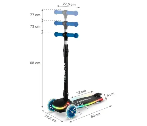 LUMO Blue balance scooter