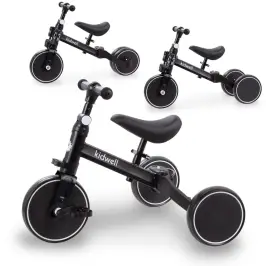 Kidwell 3-in-1 bike PICO TOTAL BLACK