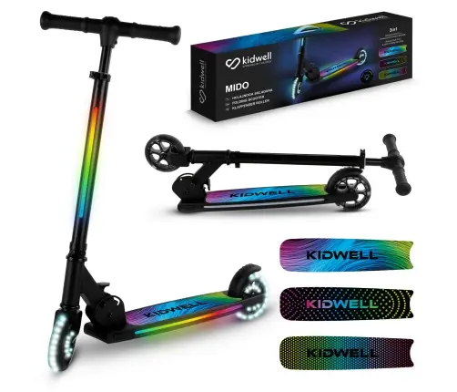 MIDO Black folding scooter