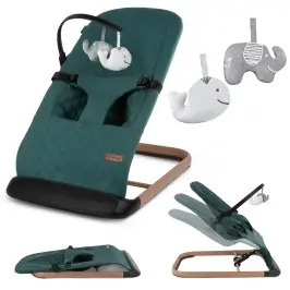 Kidwell LARO Green/Wooden baby bouncer