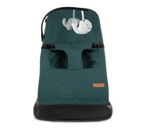 LARO Green/Wooden baby bouncer