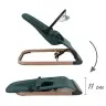LARO Green/Wooden baby bouncer