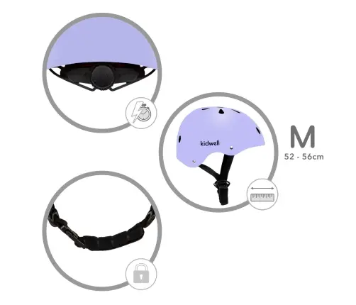 ORIX II Violet M safety helmet