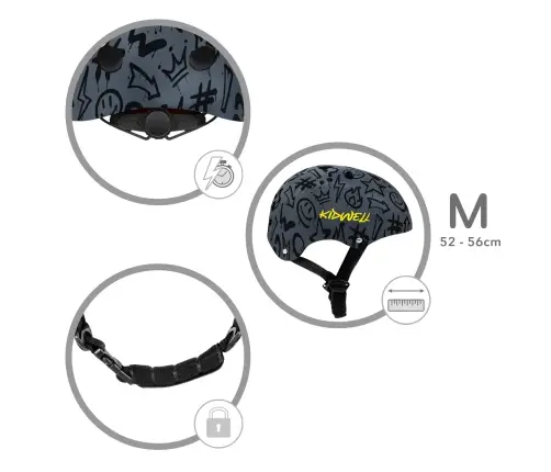 ORIX Plus Graffiti M safety helmet