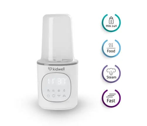 GALA White bottle warmer