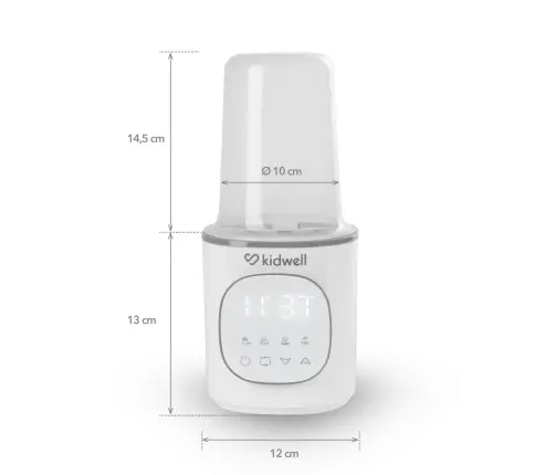 GALA White bottle warmer