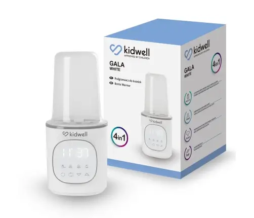 GALA White bottle warmer