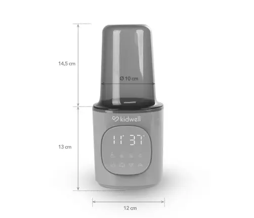 GALA Grey bottle warmer