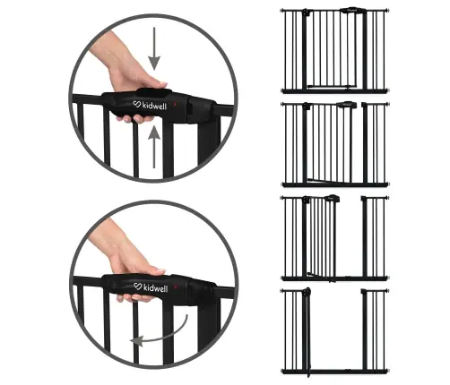 Guarda Black safety gate