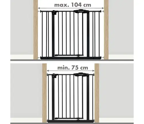 Guarda Black safety gate