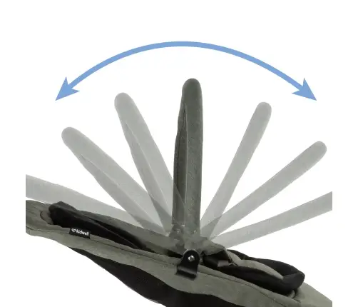 Kidwell RUBI Green/Black baby bouncer