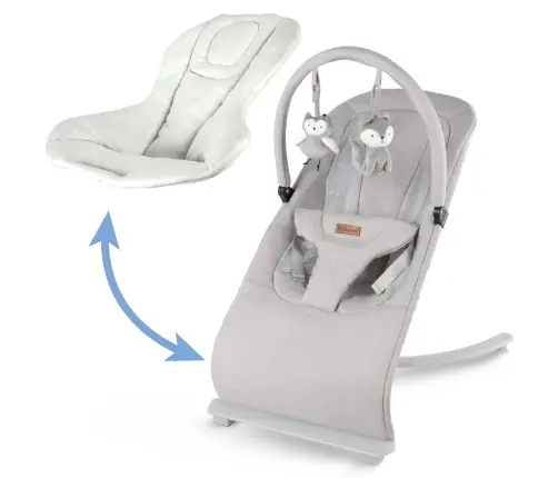 Kidwell RUBI Gray/White baby bouncer