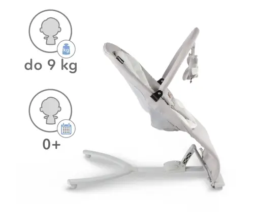 Kidwell RUBI Gray/White baby bouncer