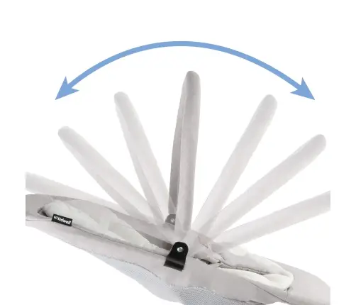 Kidwell RUBI Gray/White baby bouncer