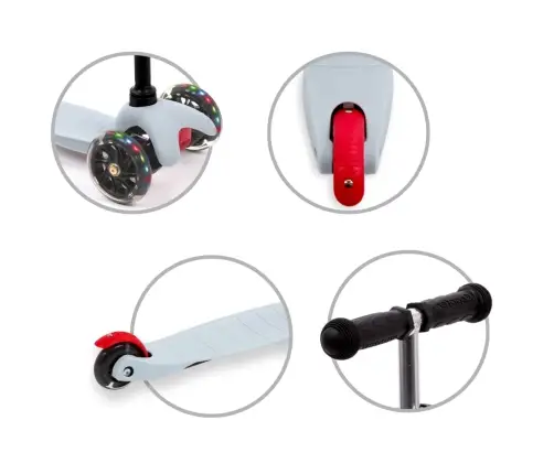 UNO Gray-Black Balance scooter