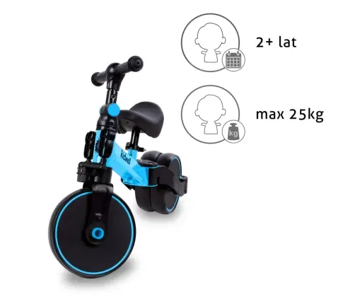 Kidwell 3-in-1 bike PICO BLUE OCEAN