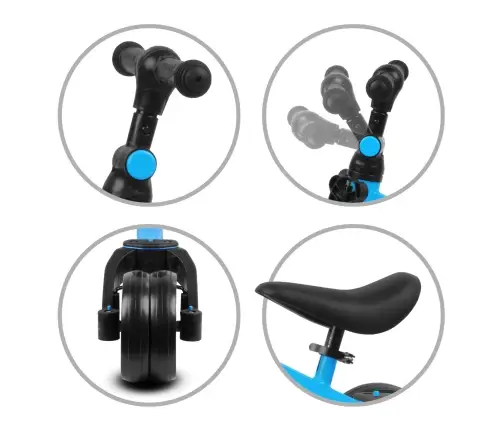 Kidwell 3-in-1 bike PICO BLUE OCEAN