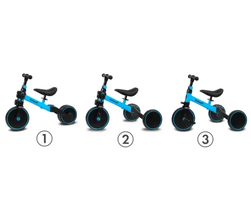 Kidwell 3-in-1 bike PICO BLUE OCEAN