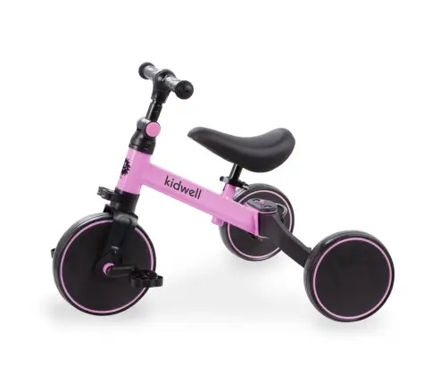Kidwell 3-in-1 bike PICO Pink Tulip