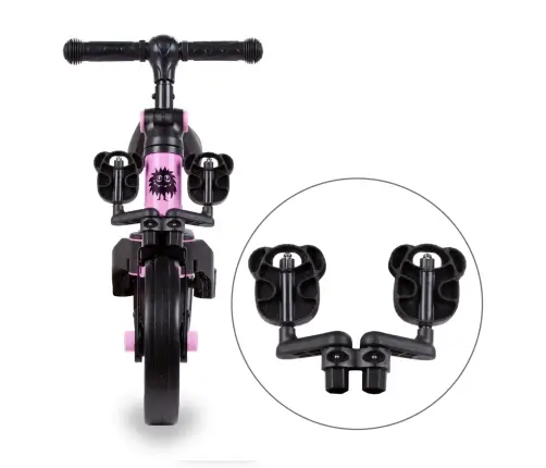 Kidwell 3-in-1 bike PICO Pink Tulip
