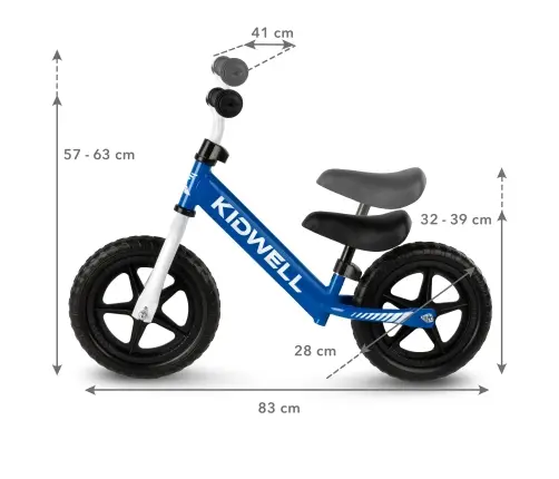 Balance bike Kidwell REBEL Sky