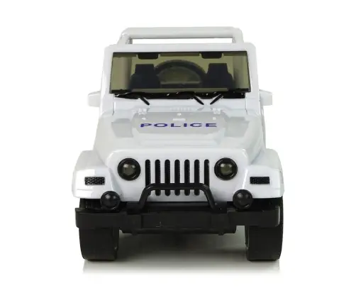Off-Road Police Car White