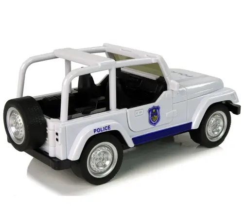 Off-Road Police Car White