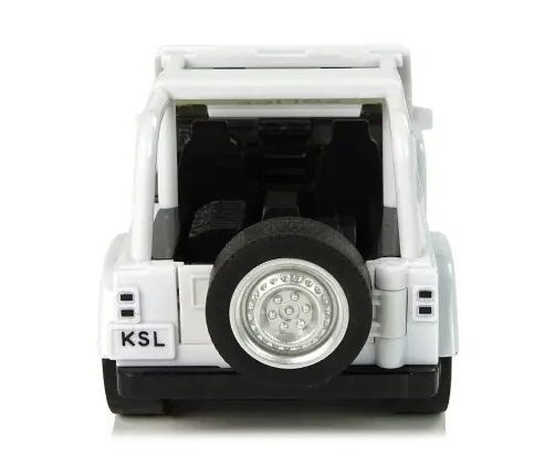 Off-Road Police Car White