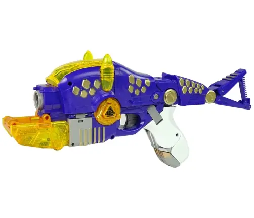 Dinobots 2 in 1 Dinosaur Shotgun Purple Triceratops Shield