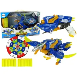 Dinobots 2 in 1 Dinosaur Shotgun Blue Pterosaur Shield
