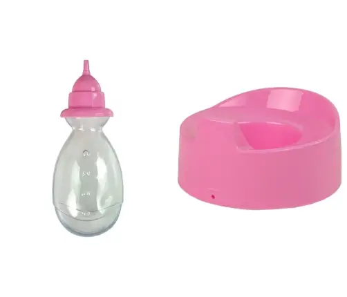 Pink Baby Doll Potty Drink Pee 24 cm Pink Baby Doll Potty Drink Pee 24 cm