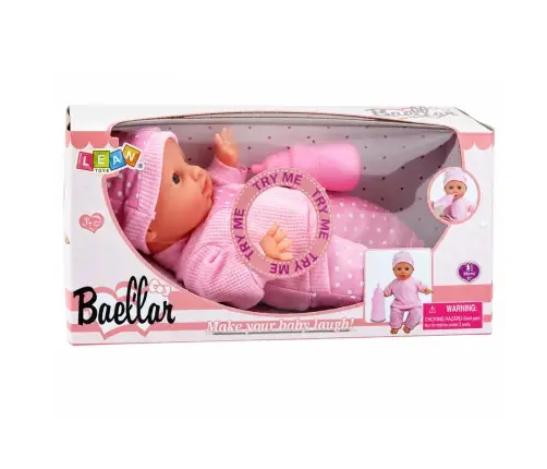 Sweet Baby Doll Pink Bottle Sounds