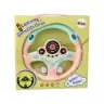 Interactive Pink Steering Wheel Driving Simulator Sounds Lights