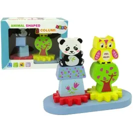 Wooden Animals Sorter Owl Panda Gears Wooden Animals Sorter Owl Panda Gears