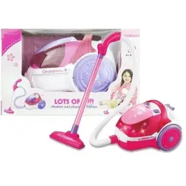 Kids Vacuum Cleaner With Realistic Sound Effects And Sucking Function