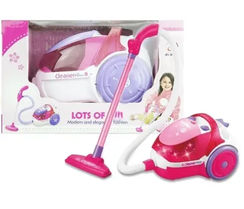 Kids Vacuum Cleaner With Realistic Sound Effects And Sucking Function