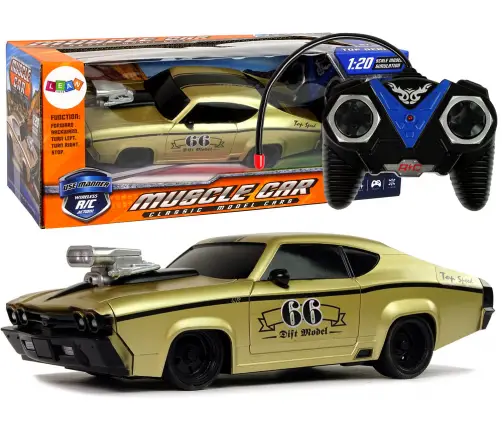 Remote Control Sports Car Classic 1:20 Gold Pilot