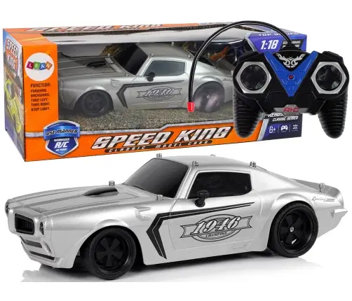 R/C 1:18 Silver Champion Pilot  Sports Car