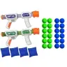 4 in 1 Target Toss Game Bags Foam Ball Gun