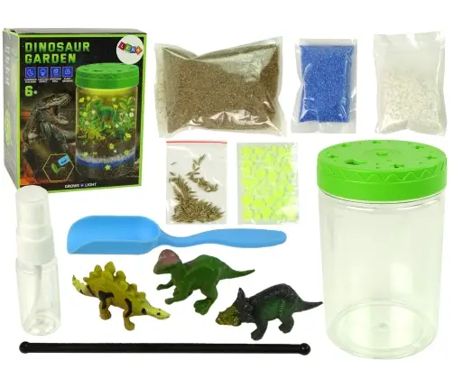 Dinosaur Garden in a Jar Light Creative Stickers Dinosaur Garden in a Jar Light Creative Stickers