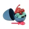 Set Dinosaur Parasaurolophus with Egg DIY Screwdriver